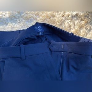 J Crew Wide leg cropped Kristyn pant in stretch twill size 4